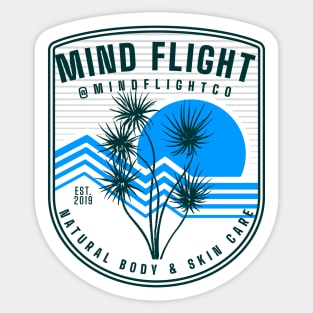 Mind Flight Desert Plants Sticker